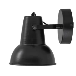 Bloomingville Nikos Wandlamp Zwart Metal