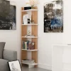 Boekenkast Als Teak/Wit
