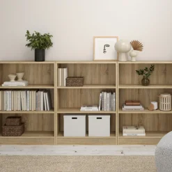 Boekenkast Basic Eikenlook - Giga Living