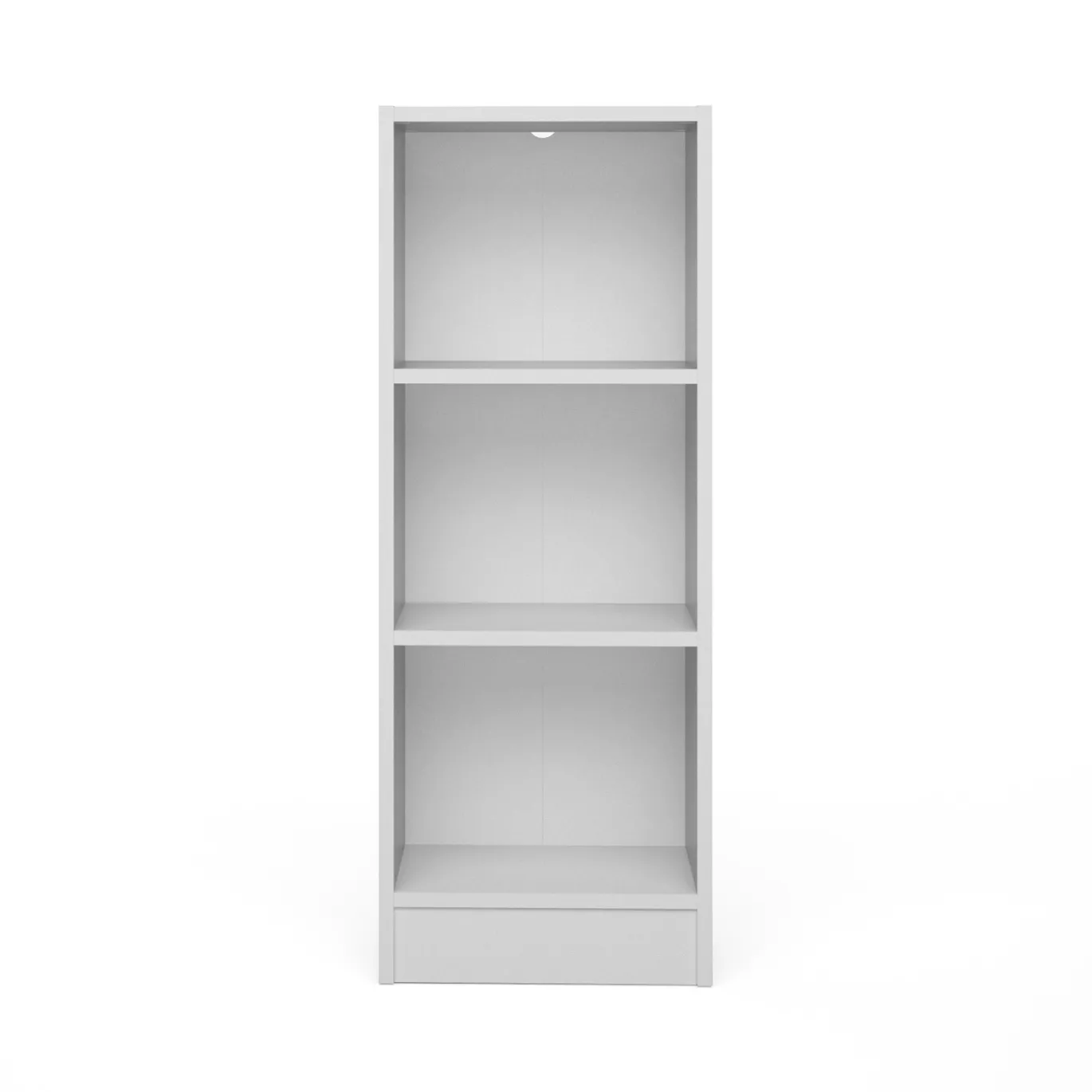 Boekenkast Basic met 2 planken Wit - Giga Living