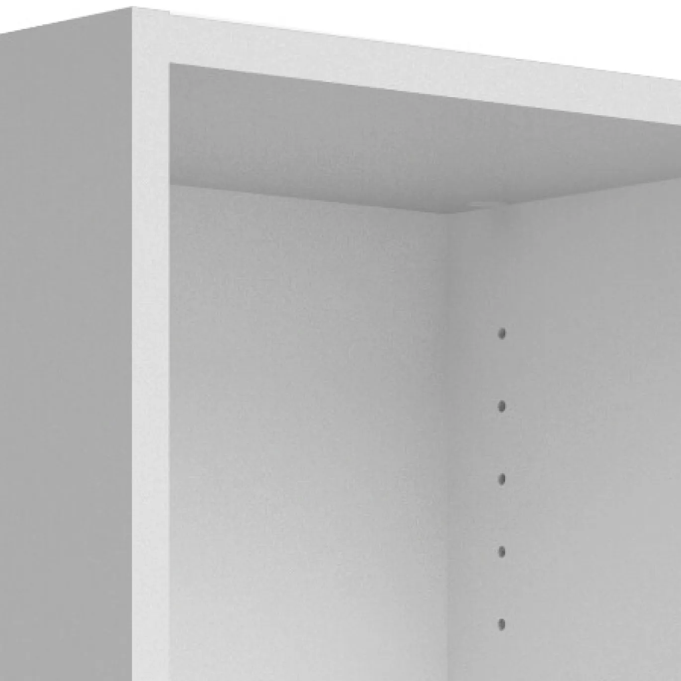 Boekenkast Basic met 2 planken Wit - Giga Living