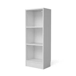Boekenkast Basic met 2 planken Wit - Giga Living