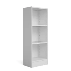 Boekenkast Basic met 2 planken Wit - Giga Living