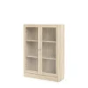 Boekenkast Basic Naturel Glas 79x107cm - Giga Living