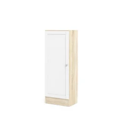 Boekenkast Basic Naturel/wit 41x107cm - Giga Living