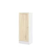 Boekenkast Basic Wit/Naturel 41x107cm - Giga Living