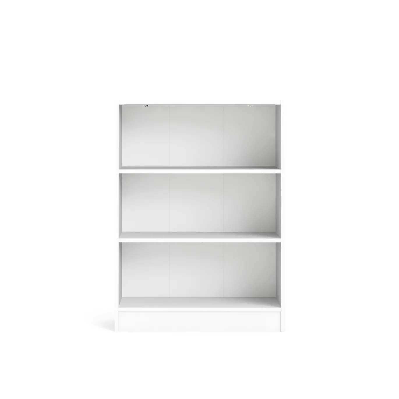 Boekenkast Basic Wit Open met 2 Planken- Giga Living