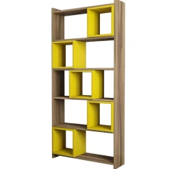 Boekenkast Box Melamine Geel