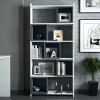 Boekenkast Box Wit/Blauw