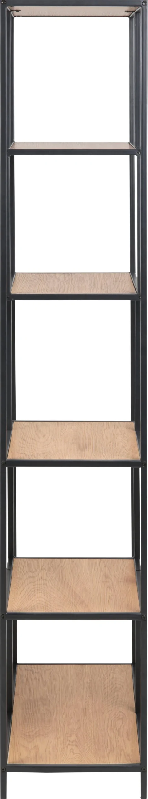 Boekenkast Bronx MDF Naturel 77x185cm - Giga Living