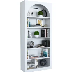 Boekenkast Elvan Wit 180cm