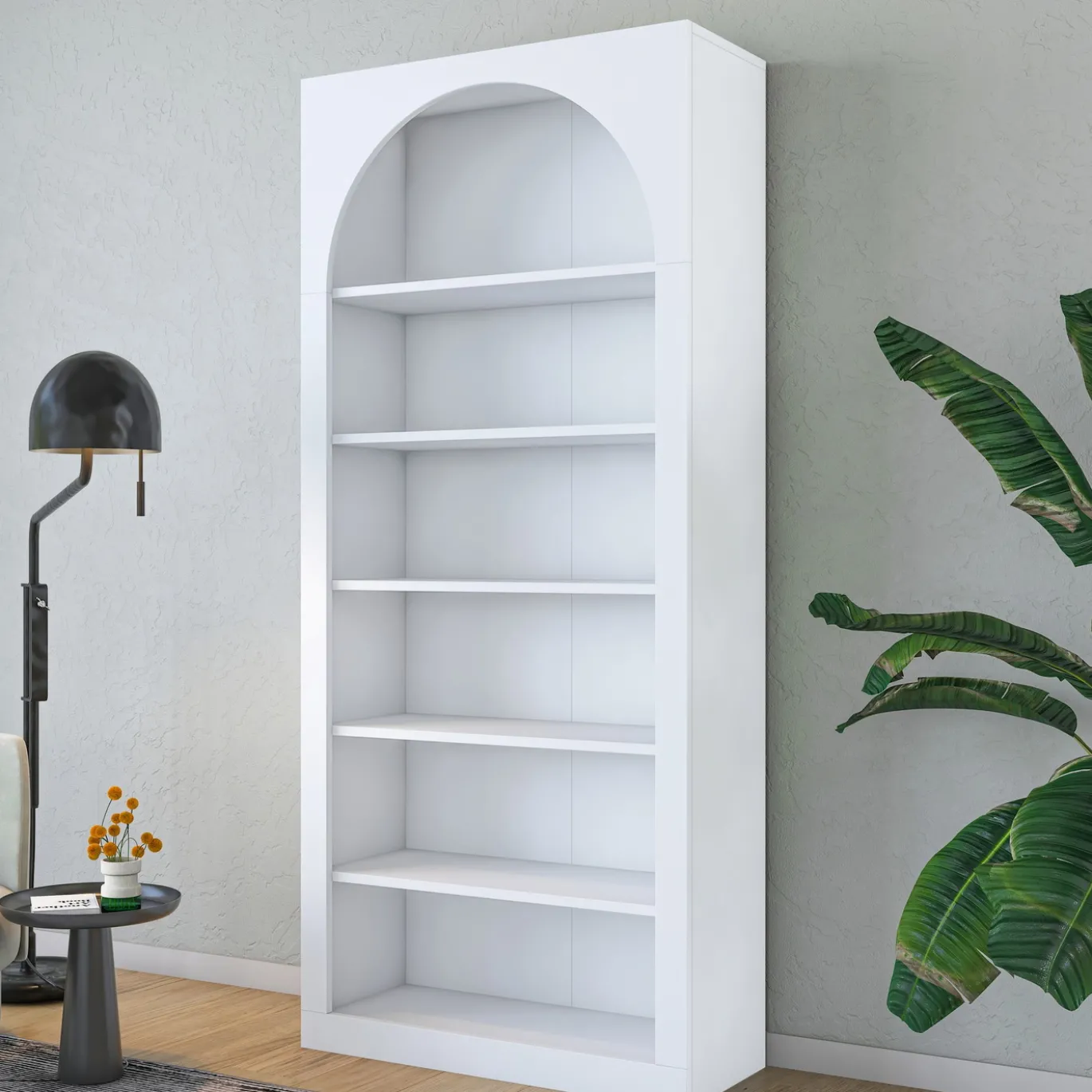 Boekenkast Elvan Wit 180cm