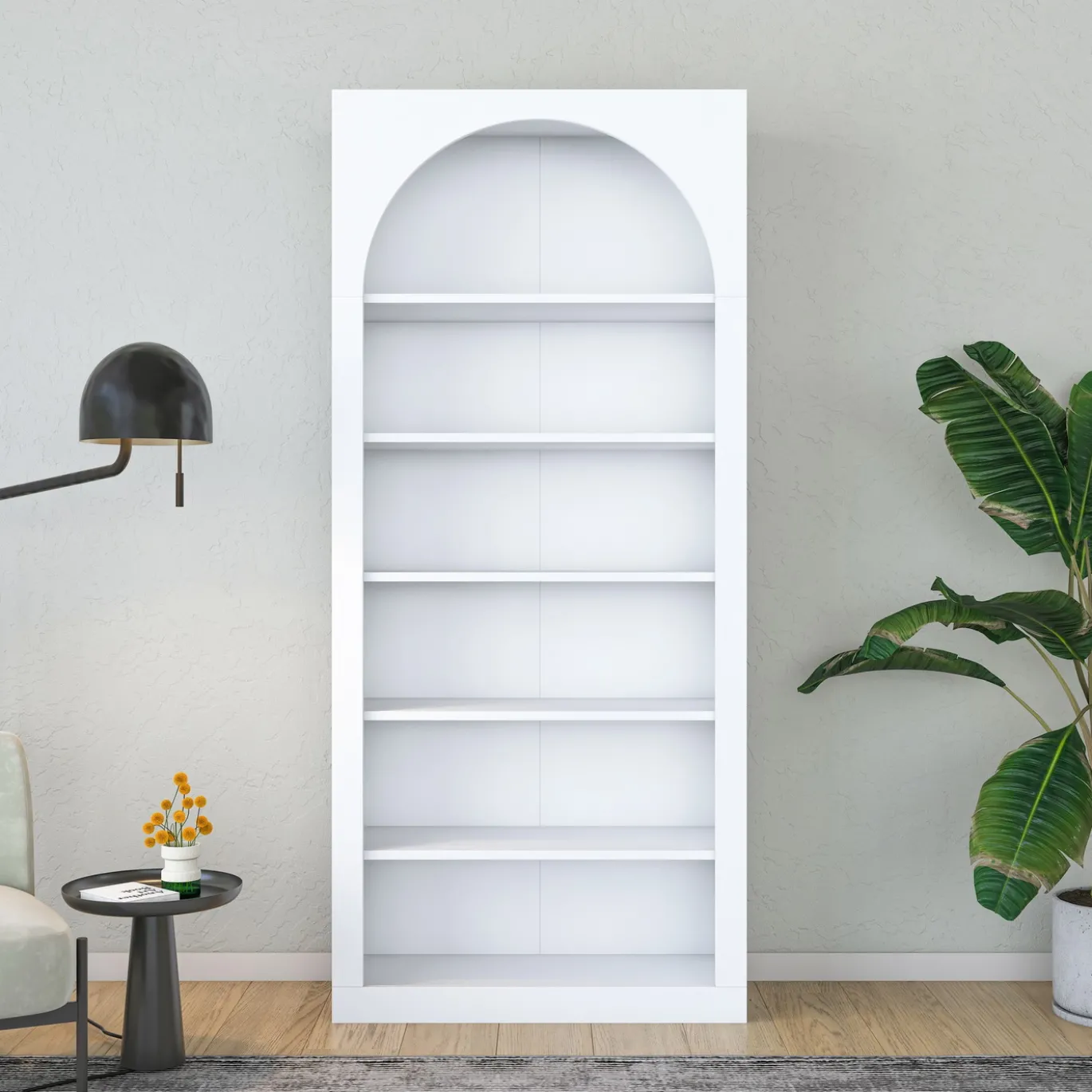 Boekenkast Elvan Wit 180cm