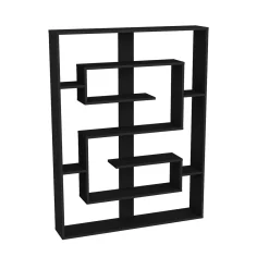 Boekenkast Esteban Zwart 120x155cm