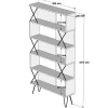 Boekenkast Extra Wit 167cm