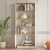Boekenkast Fethiye Wit/Naturel