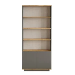 Boekenkast Filizoren Antraciet/Naturel