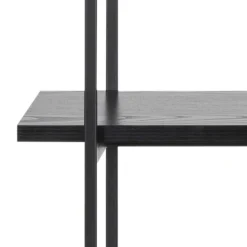 Boekenkast Finn MDF Zwart 172cm - Giga Living