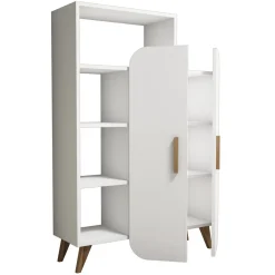 Boekenkast Form Melamine Wit