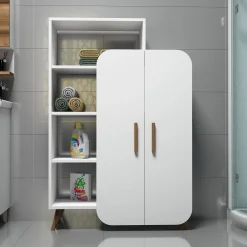 Boekenkast Form Melamine Wit