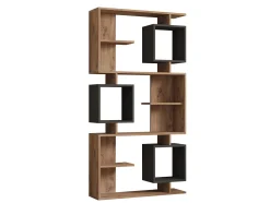 Boekenkast Icardi Naturel/Antraciet