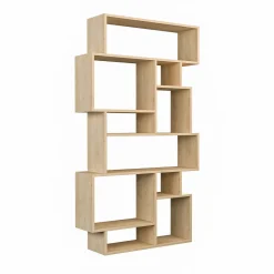 Boekenkast Karmato Melamine Sonoma Eiken