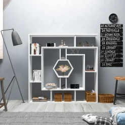 Boekenkast Labrina Wit