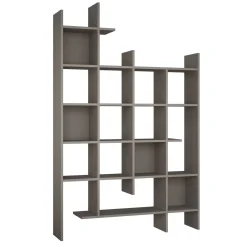 Boekenkast Manco Licht Mokka 188cm