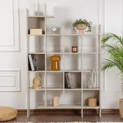 Boekenkast Manco Zand 188cm