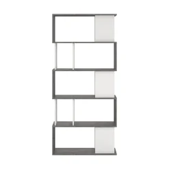 Boekenkast Maze Wit Oxide Beton - Giga Living