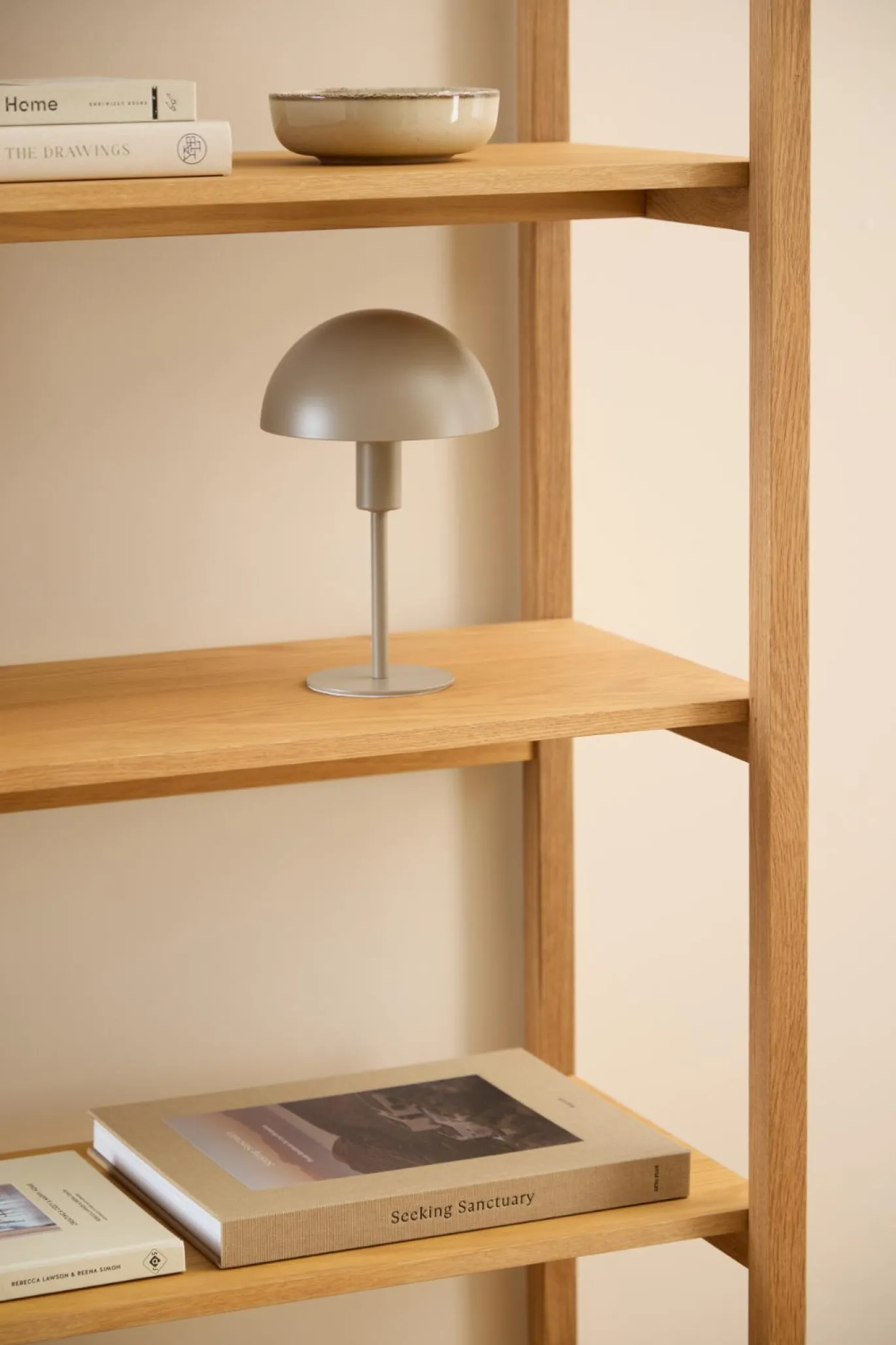 Boekenkast Mista Eikenfineer 199cm - Giga Living