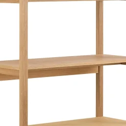 Boekenkast Mista Eikenfineer 199cm - Giga Living