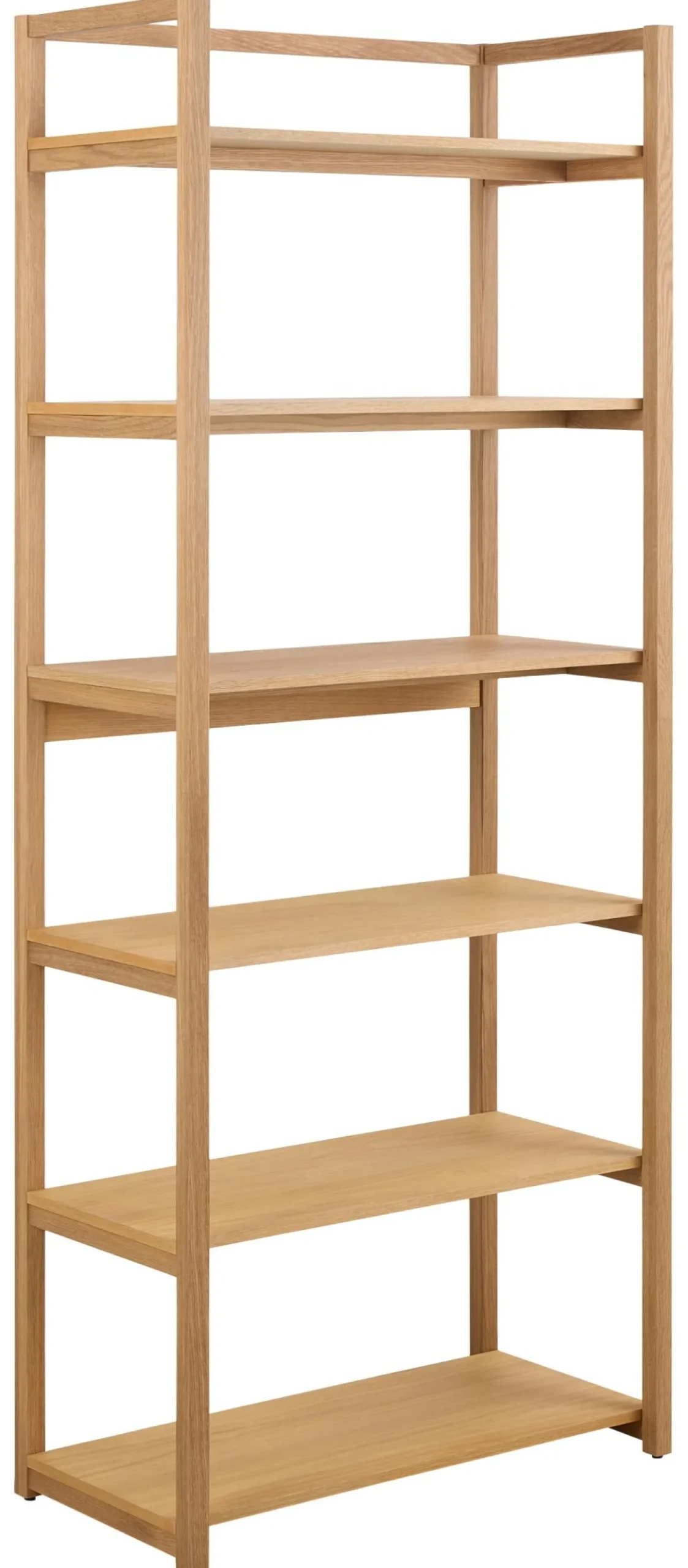 Boekenkast Mista Eikenfineer 199cm - Giga Living