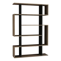 Boekenkast Mito Melamine Sonoma Eiken Antraciet