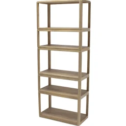 Boekenkast Noëlle 200cm Naturel - Giga Meubel