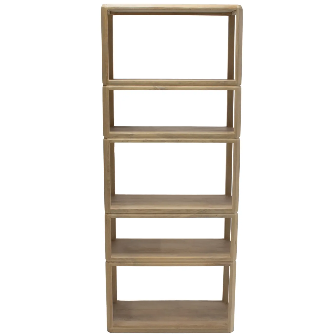 Boekenkast Noëlle 200cm Naturel - Giga Meubel
