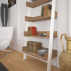 Boekenkast Only Melamine Donker Eiken