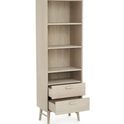 Boekenkast Porto Naturel Eiken - Giga Meubel
