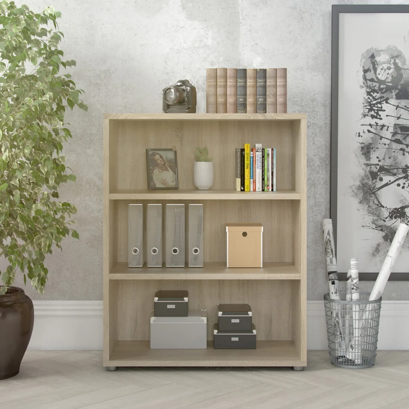 Boekenkast Prima Naturel - Giga Living