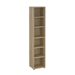 Boekenkast Prima Naturel 5-planken 205cm - Giga Living