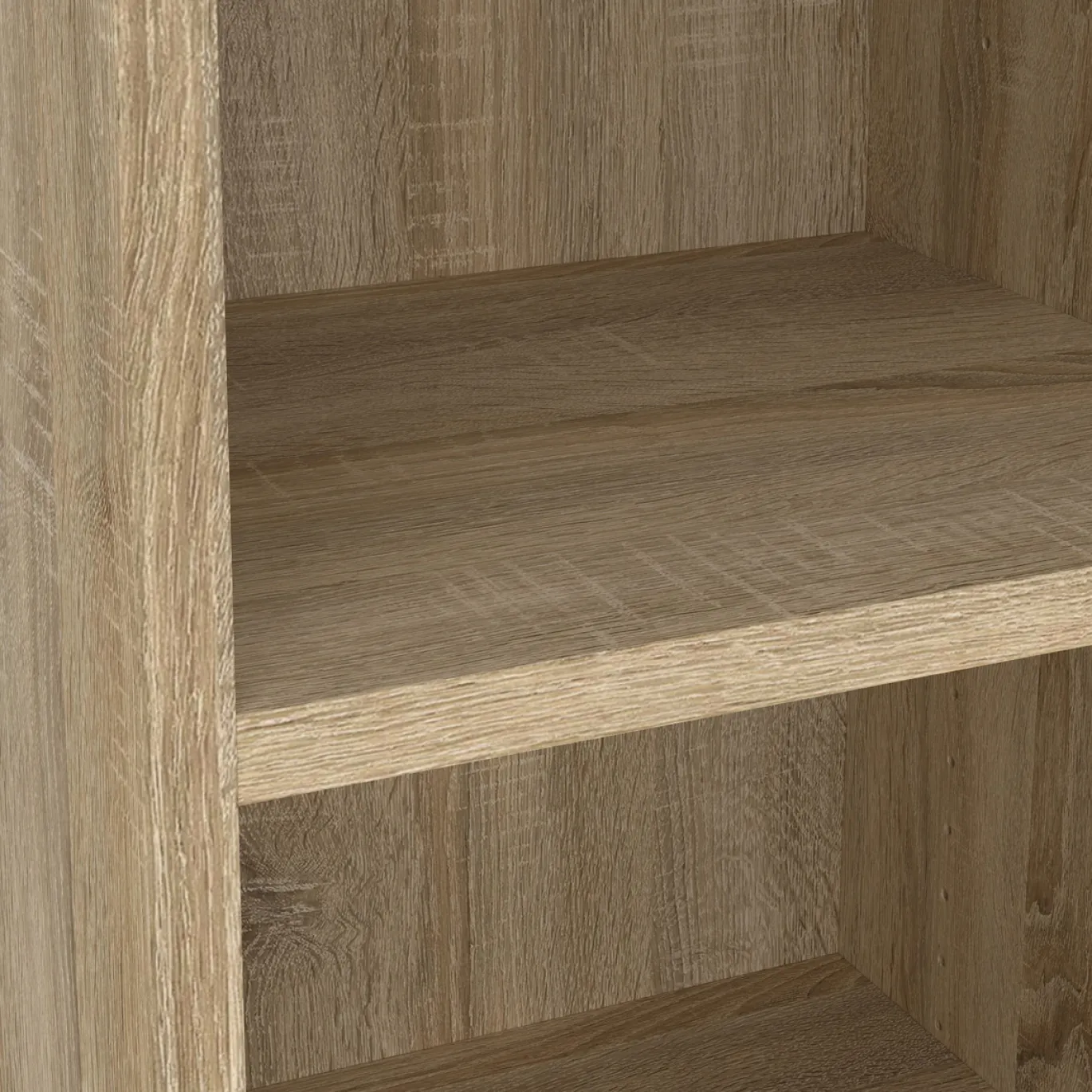 Boekenkast Prima Naturel 5-planken 205cm - Giga Living