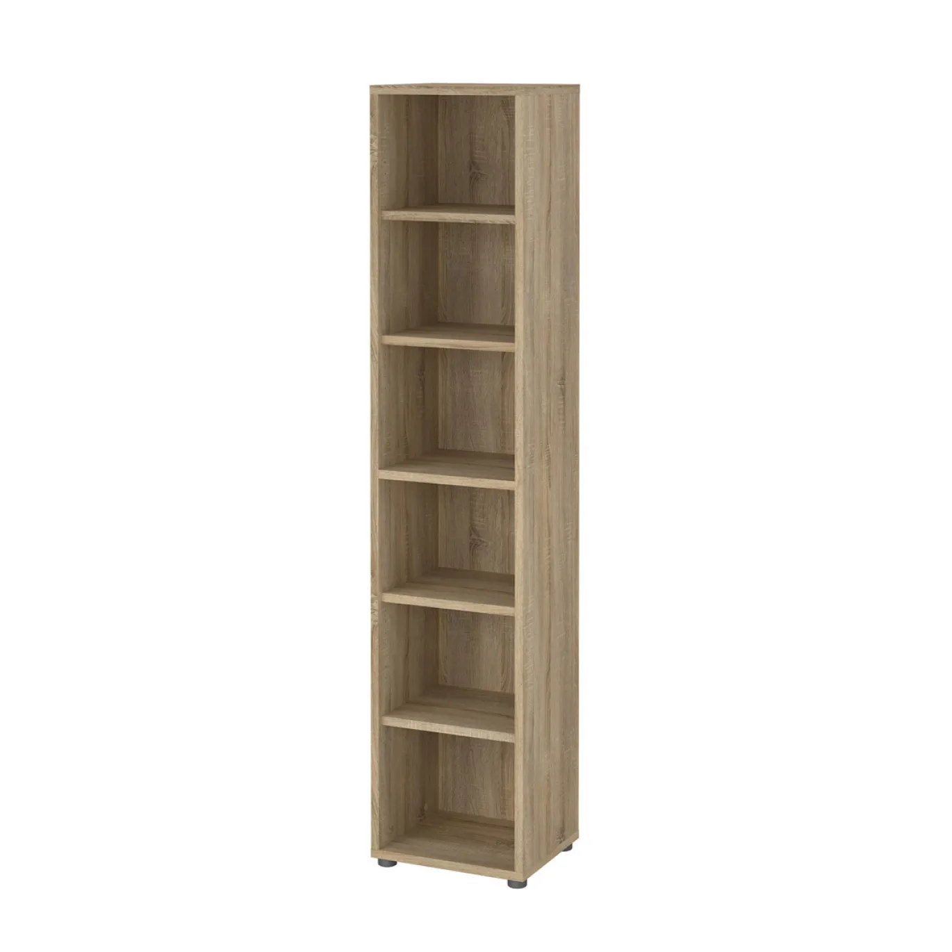 Boekenkast Prima Naturel 5-planken 205cm - Giga Living