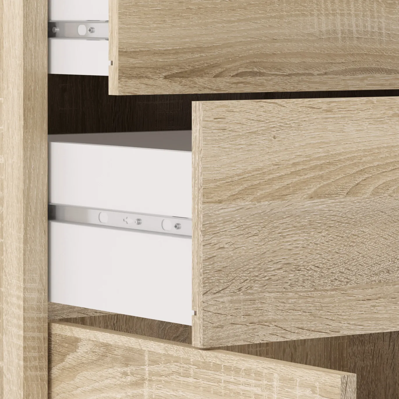 Boekenkast Prima Naturel 89x113cm - Giga Living