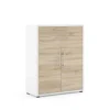 Boekenkast Prima Wit/Naturel - Giga Living