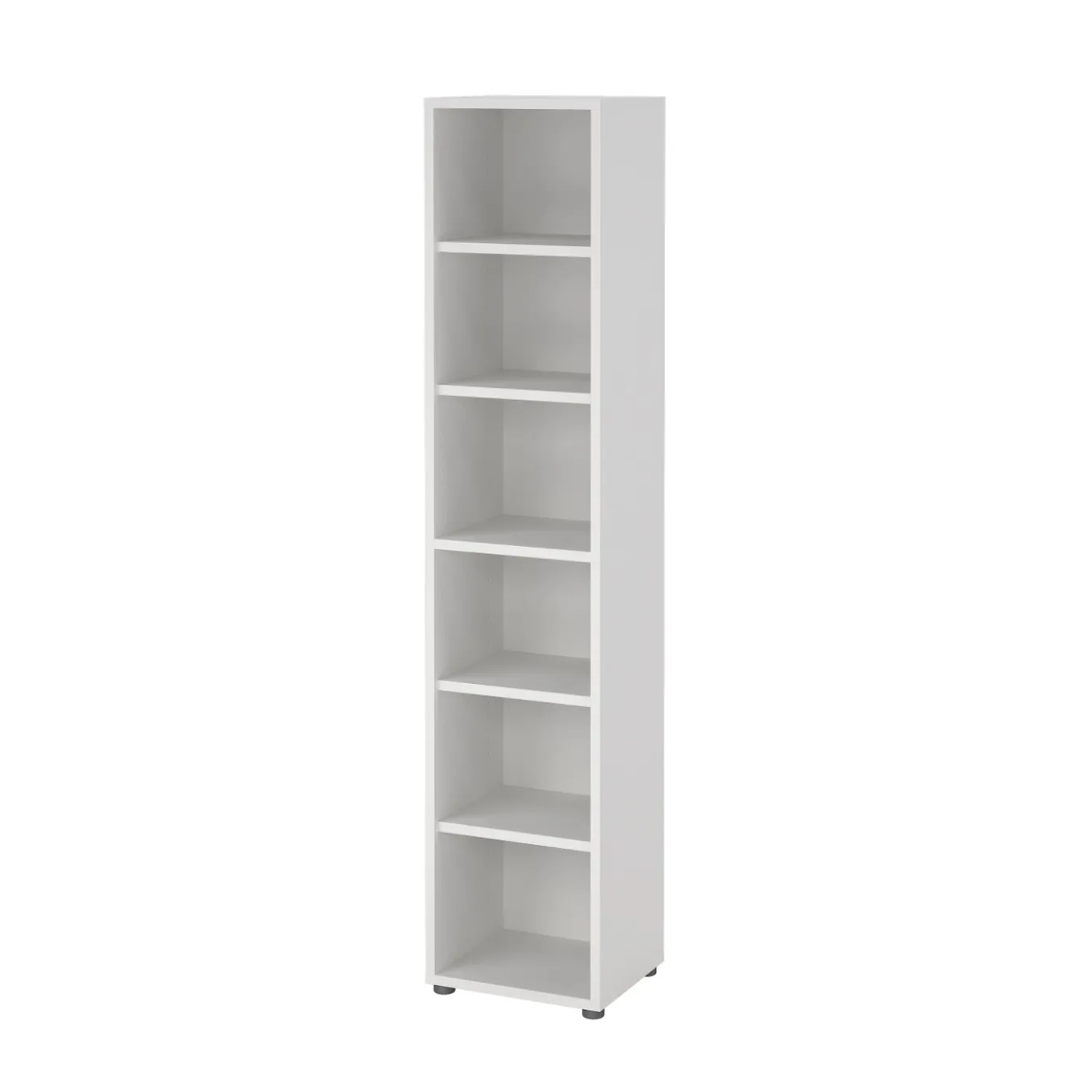 Boekenkast Prima Wit 5-planken 205cm - Giga Living