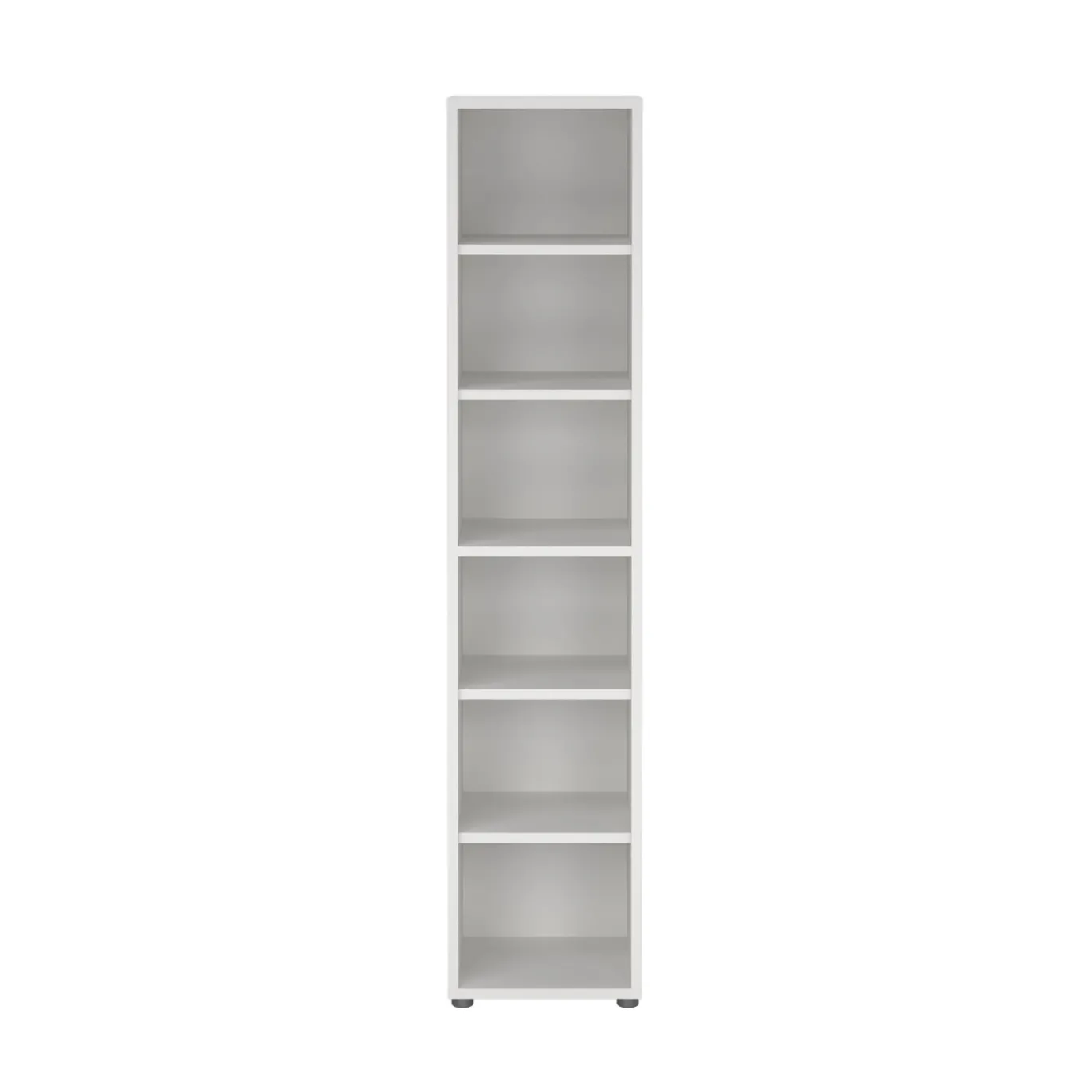 Boekenkast Prima Wit 5-planken 205cm - Giga Living