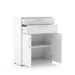 Boekenkast Prima Wit 89x113cm - Giga Living