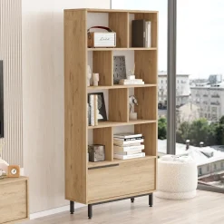 Boekenkast Roard Naturel 175cm