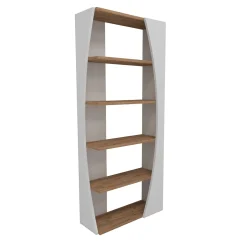 Boekenkast Selge Wit/Naturel 150cm
