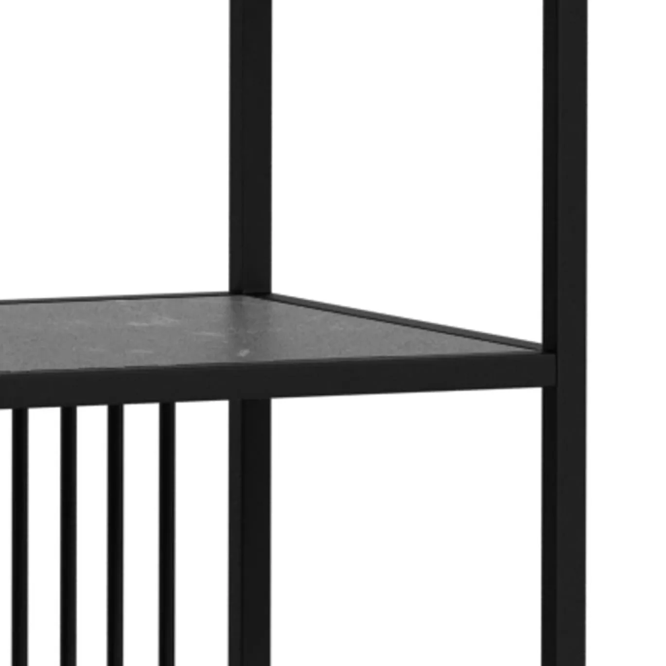 Boekenkast Selva Zwart 185x120cm - Giga Living